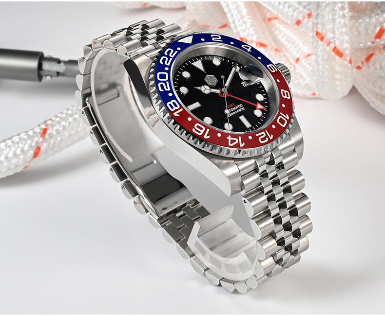 San Martin GMT Luxury Men Watch SN015