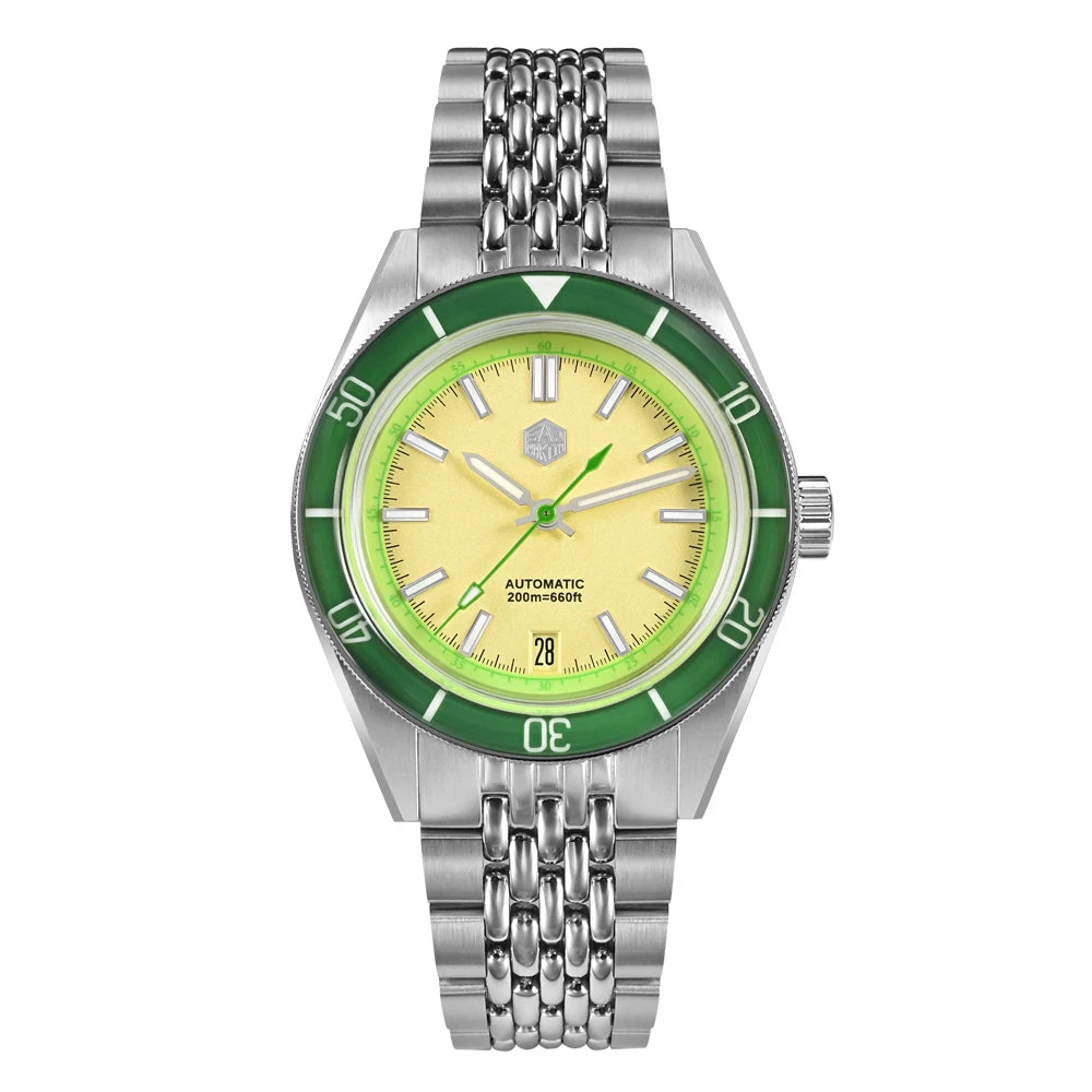 San Martin 39.5mm Summer Dive Watch Fun Fruit Series Watches SN0116