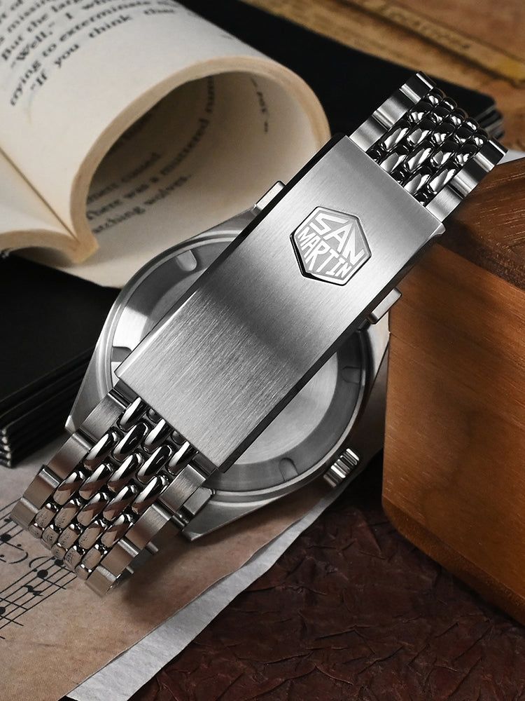 ★EU warehouse★San Martin Vintage Style NH35 Men Watch SN0116B