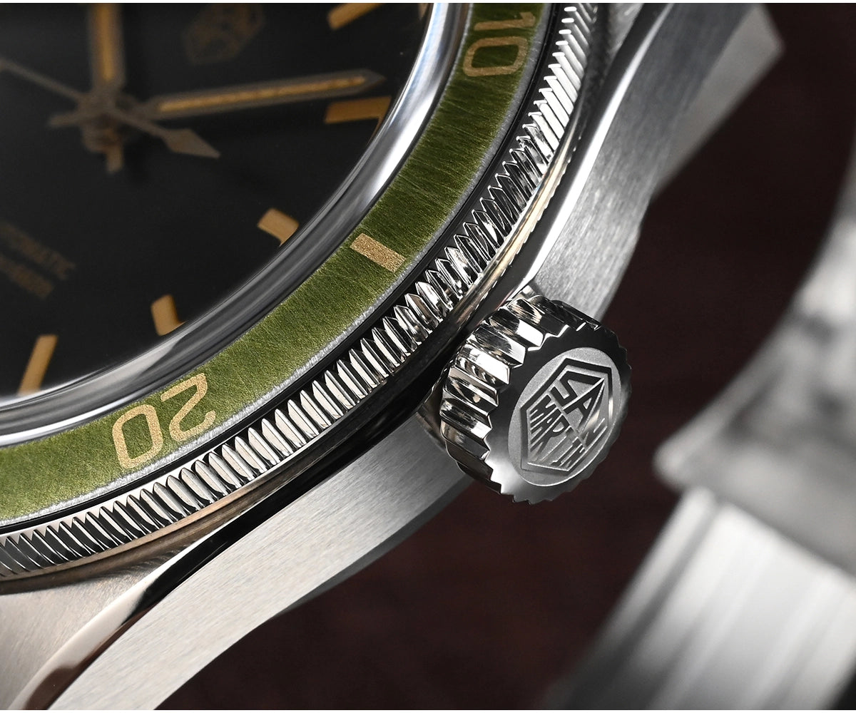 ★EU warehouse★San Martin Vintage Style NH35 Men Watch SN0116B