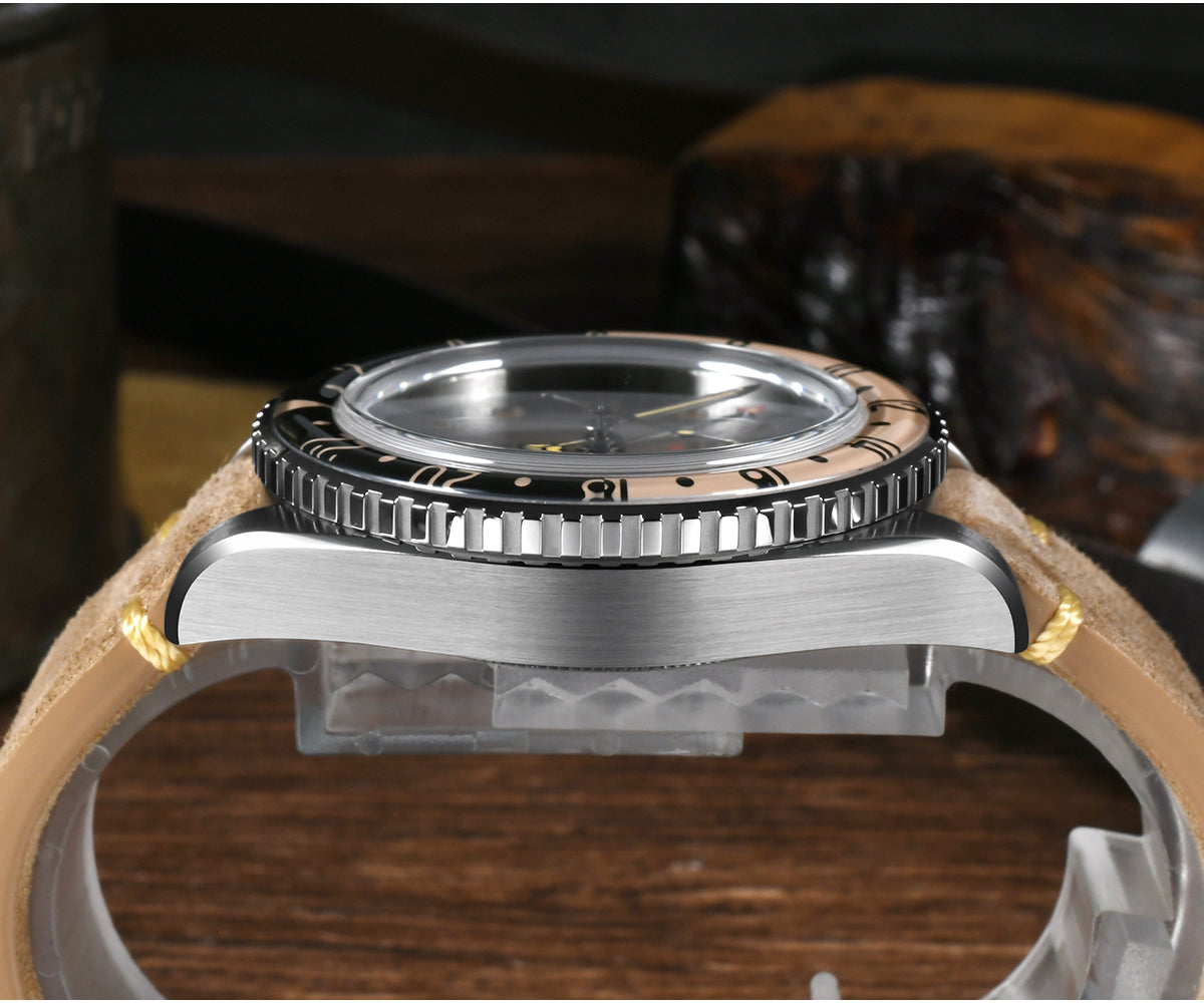 San Martin 40mm Retro NH34 GMT Watch SN0134