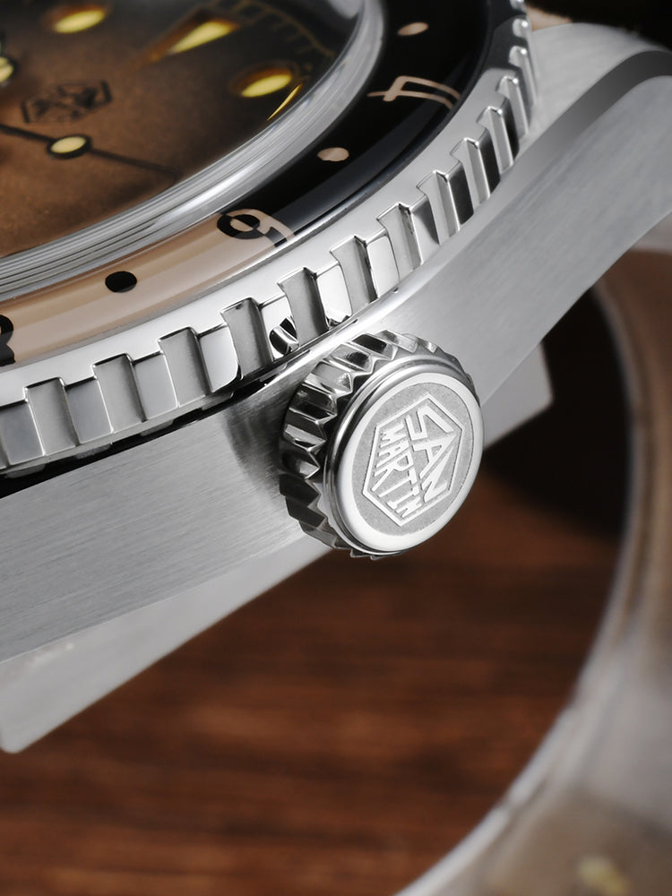 San Martin 40mm Retro NH34 GMT Watch SN0134