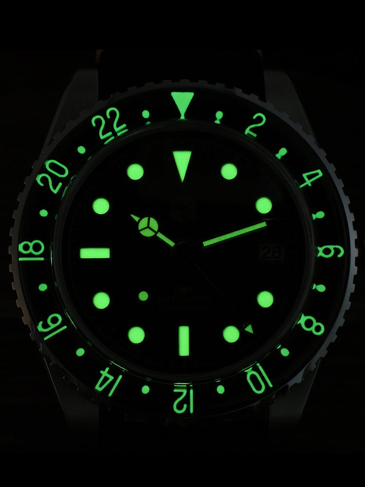 San Martin 40mm Retro NH34 GMT Watch SN0134