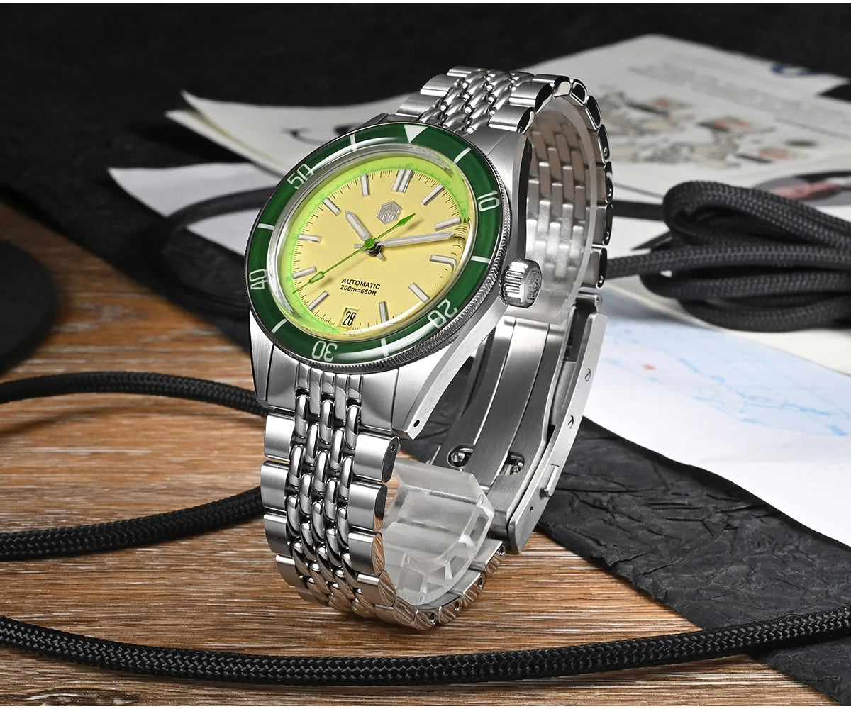 San Martin 39.5mm Summer Dive Watch Fun Fruit Series Watches SN0116