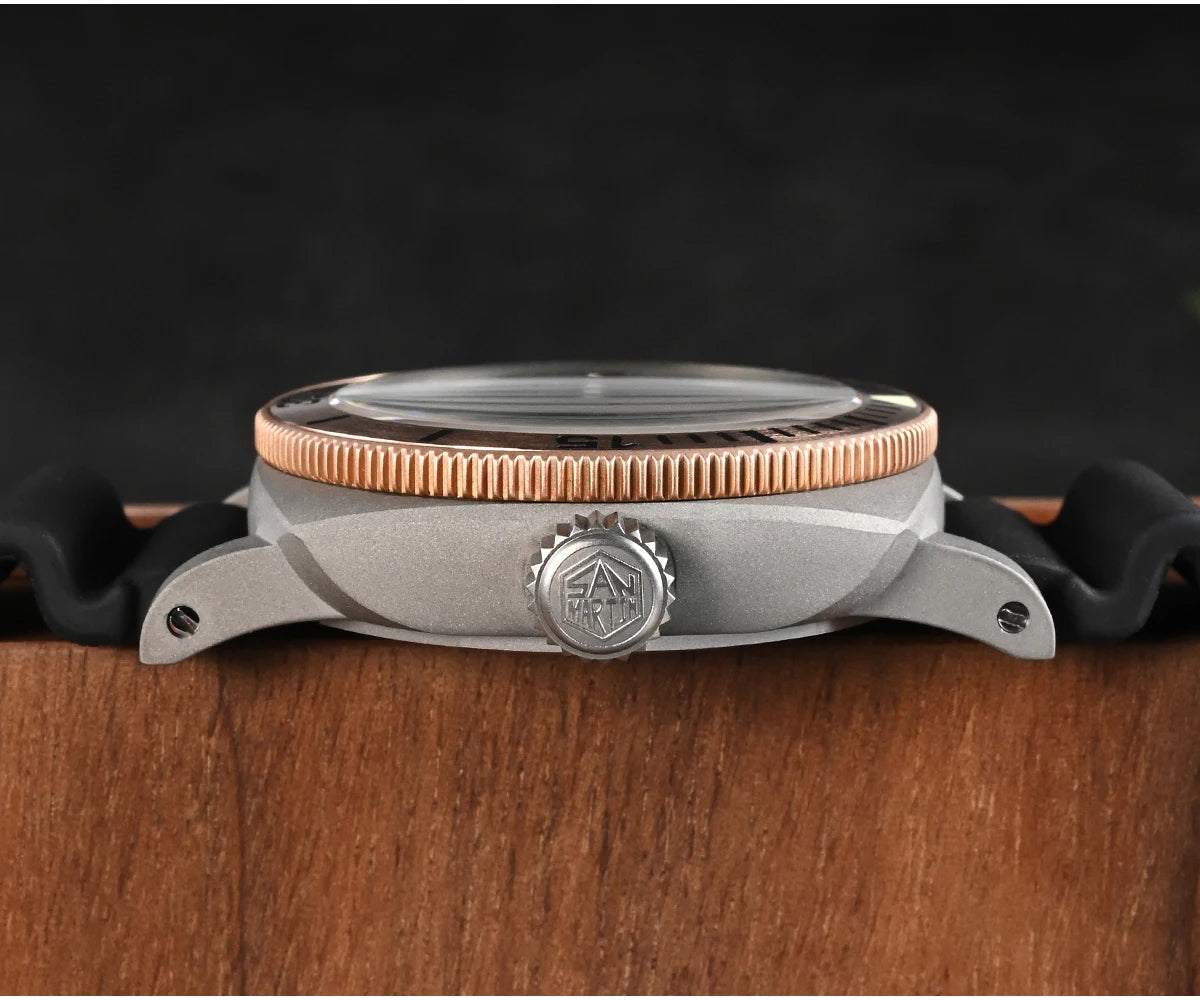 San Martin 42mm NH35 Titanium Diver Watch SN0125T