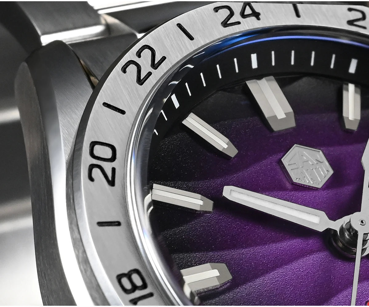 San Martin  New NH34 39mm GMT Watch SN0129