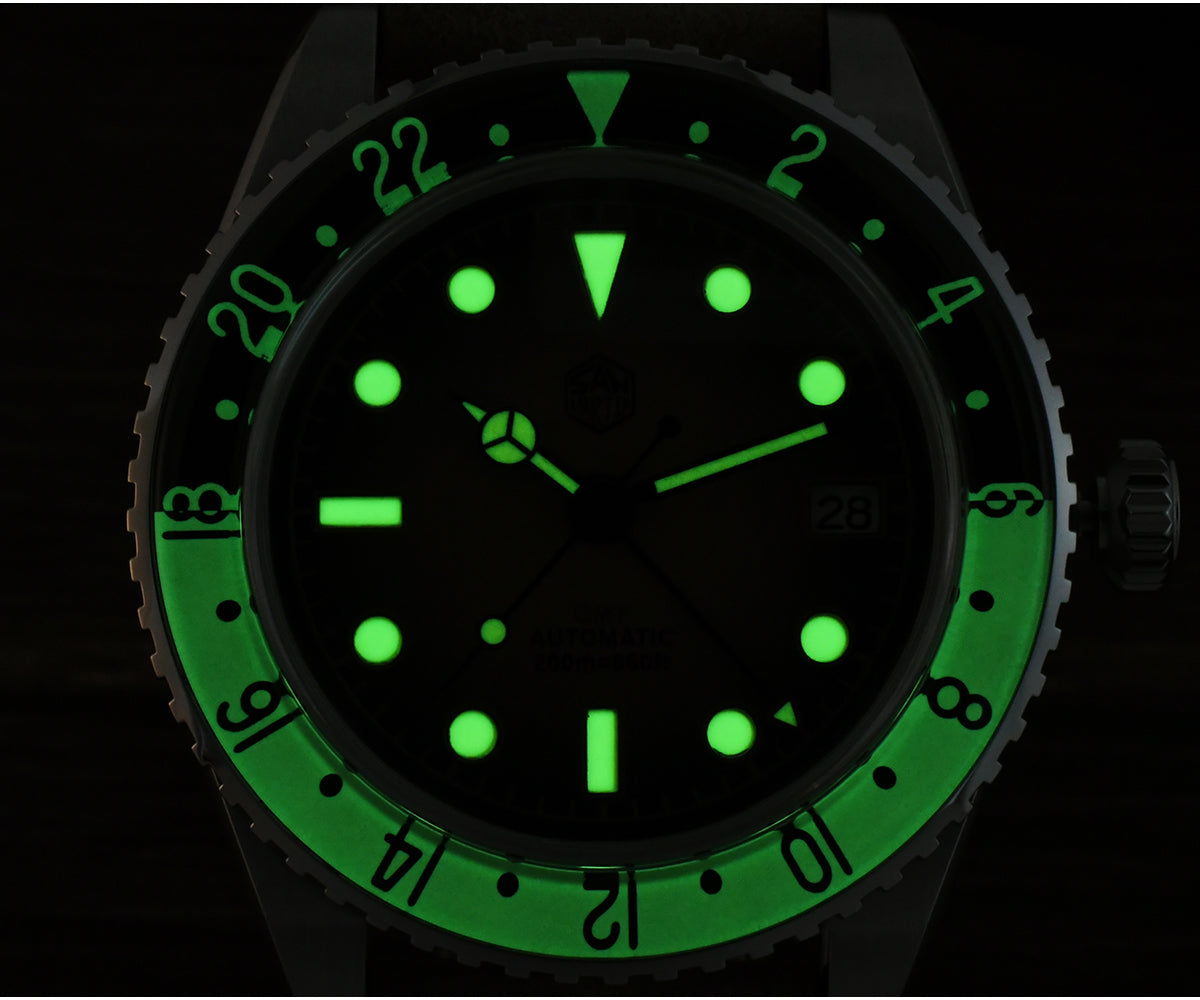 San Martin 40mm Retro NH34 GMT Watch SN0134