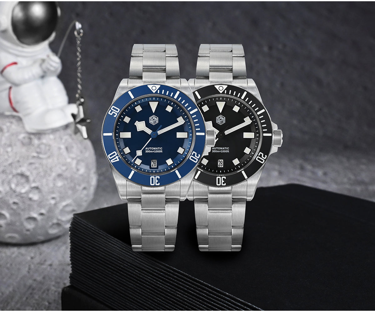 Watchdives x San Martin Classic 39mm Automatic Dive Watch SN0121G