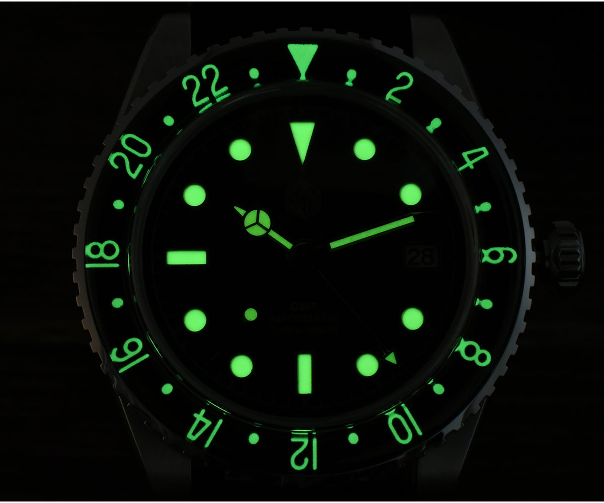 San Martin 40mm Retro NH34 GMT Watch SN0134