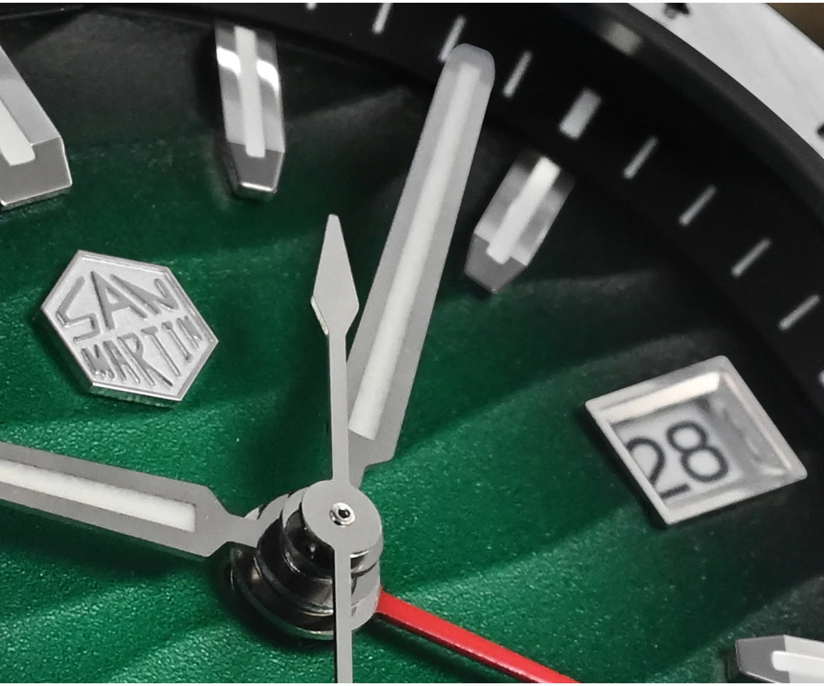 San Martin  New NH34 39mm GMT Watch SN0129