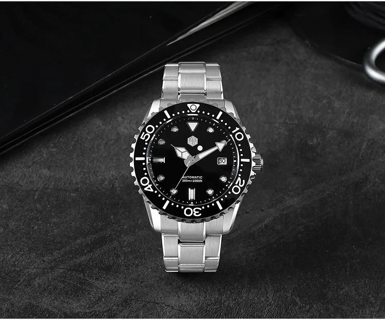 San Martin New 44mm Men's Diving Watch SN0009