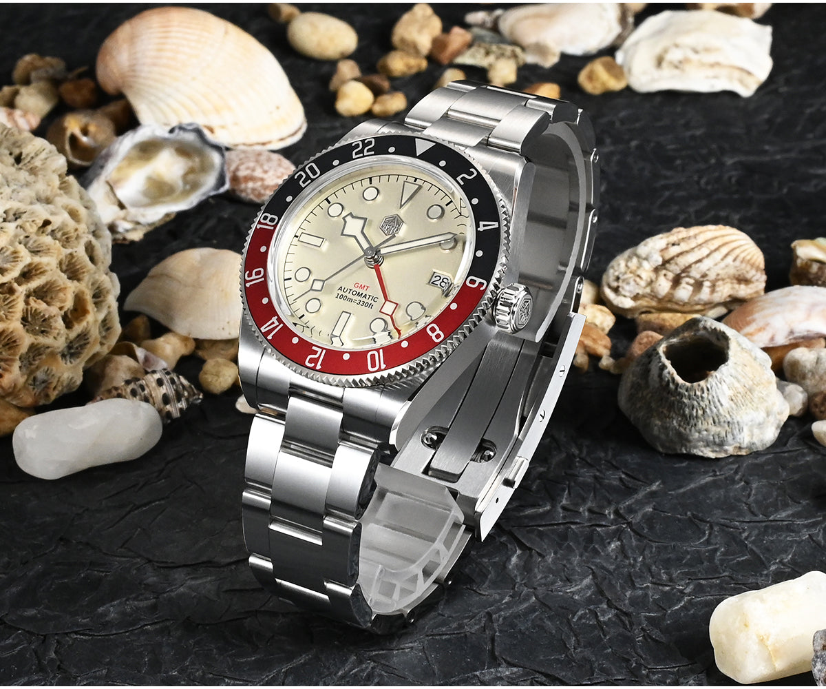 San Martin NH34 BB58 GMT Watch SN0109 V2