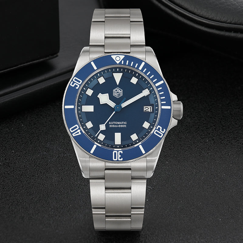 ★US Warehouse★Watchdives x San Martin Titanium 39mm Dive Watch SN0121T