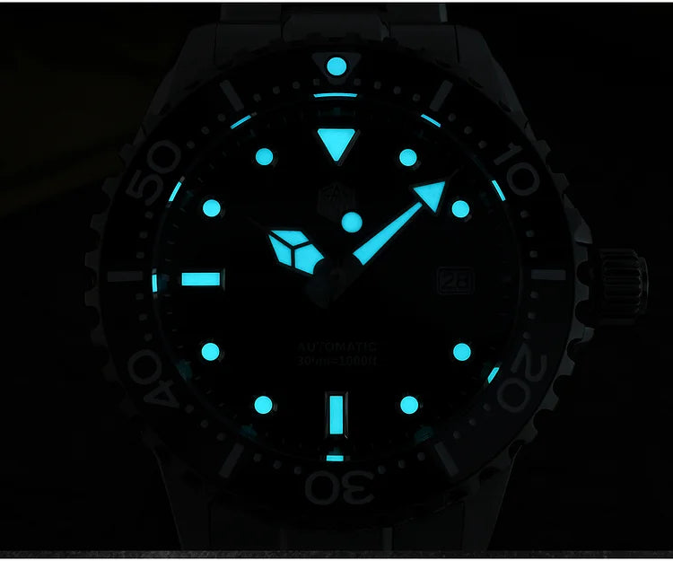 San Martin New 44mm Men's Diving Watch SN0009