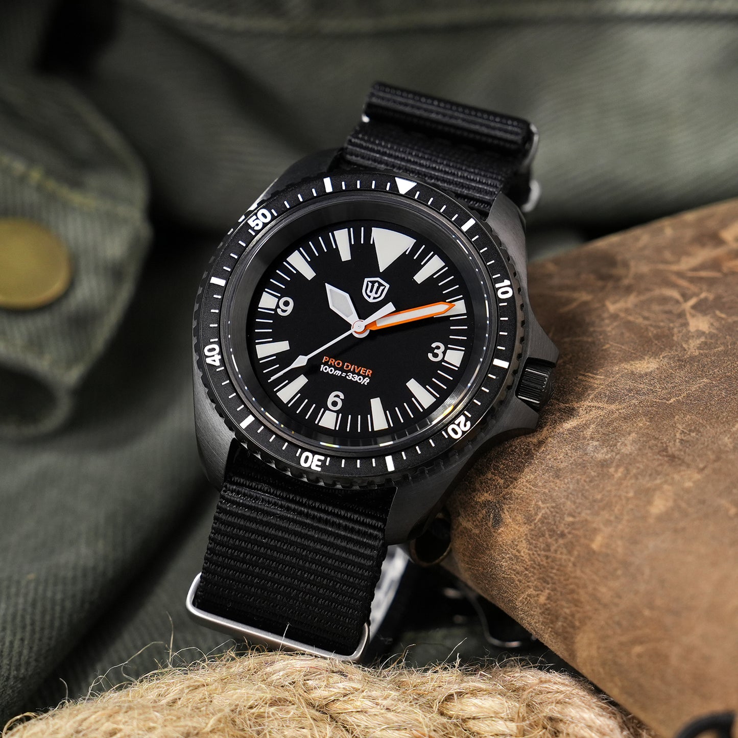 Watchdives WD1980 VH31 Military Diver Watch V3