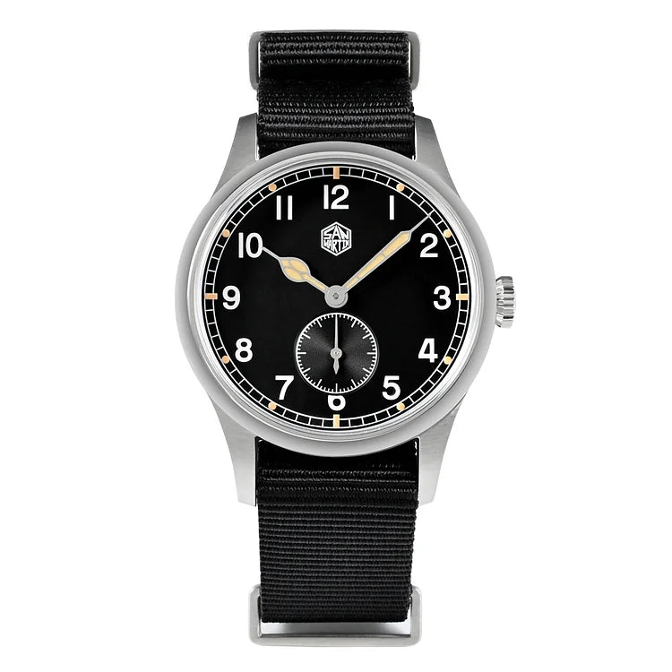 San Martin 36mm RONDA 6004 Pilot Watch SN0105-XA