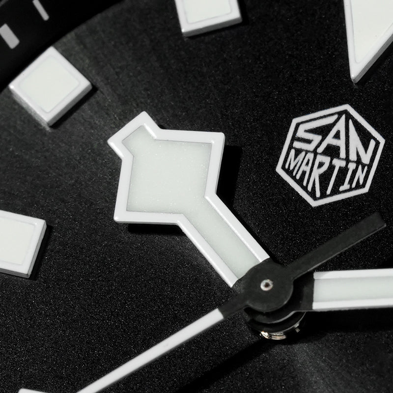 San Martin Titanium 39mm Sunray Dial Dive Watch SN0121T