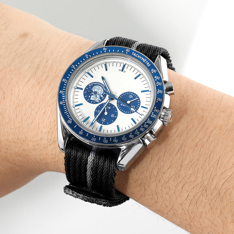 Magic Tape Soft Nylon Watchband 20mm/22mm