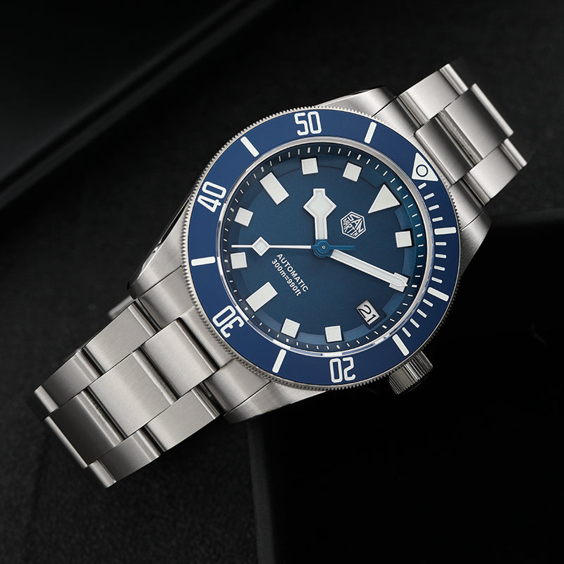 ★US Warehouse★Watchdives x San Martin Titanium 39mm Dive Watch SN0121T