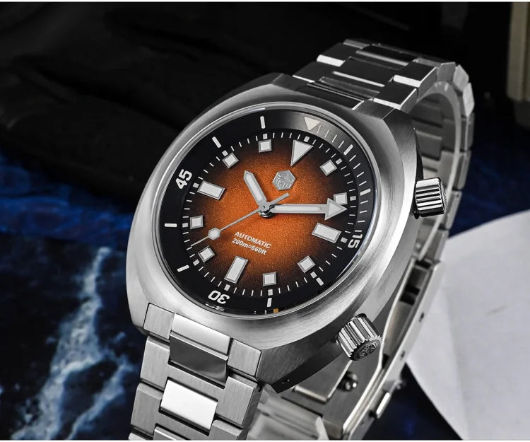 San Martin 42mm Compressor Diver Watch SN0066
