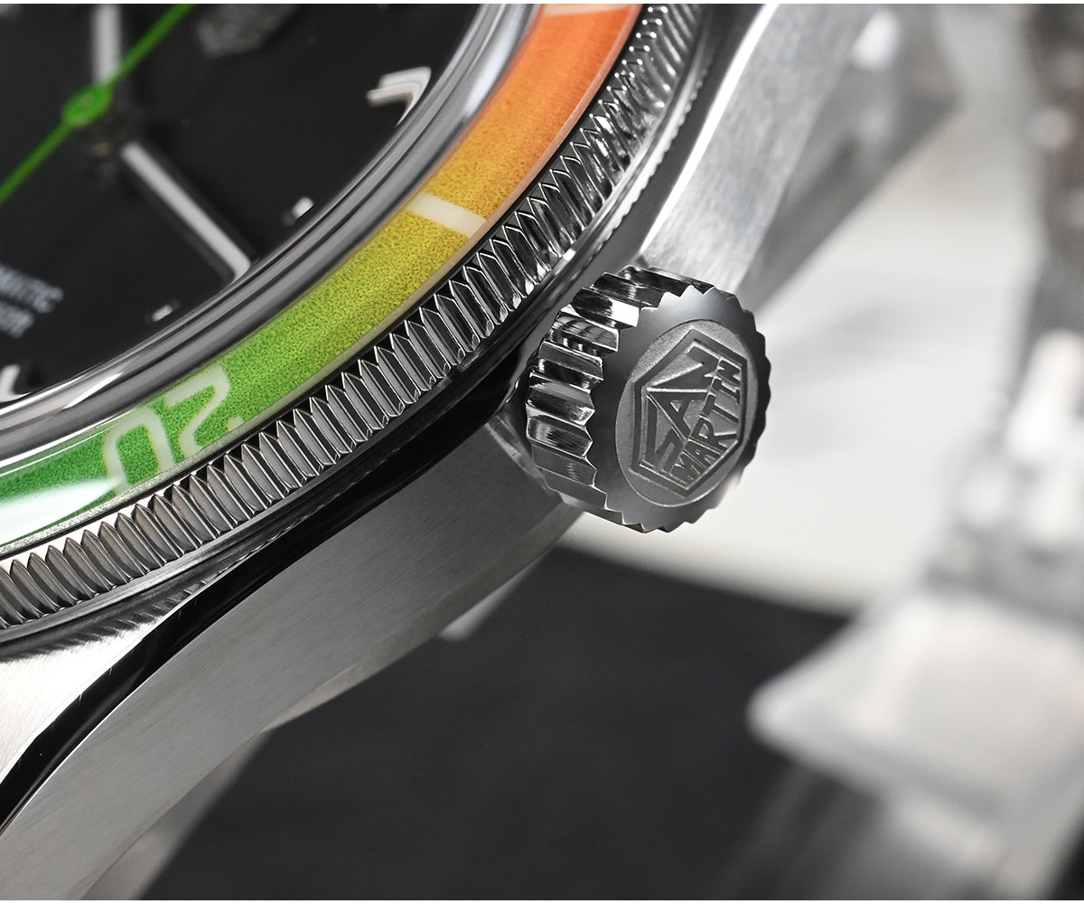 San Martin 39.5mm Rainbow bezel Summer Dive Watches SN0116