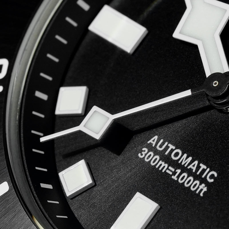 San Martin Titanium 39mm Sunray Dial Dive Watch SN0121T