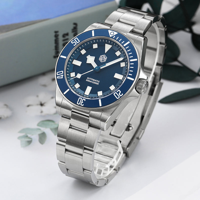 Watchdives x San Martin Classic 39mm Automatic Dive Watch SN0121G