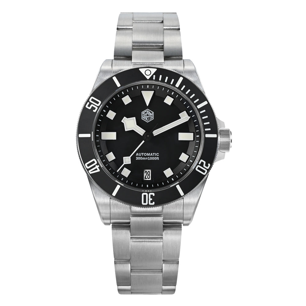 Watchdives x San Martin Classic 39mm Automatic Dive Watch SN0121G