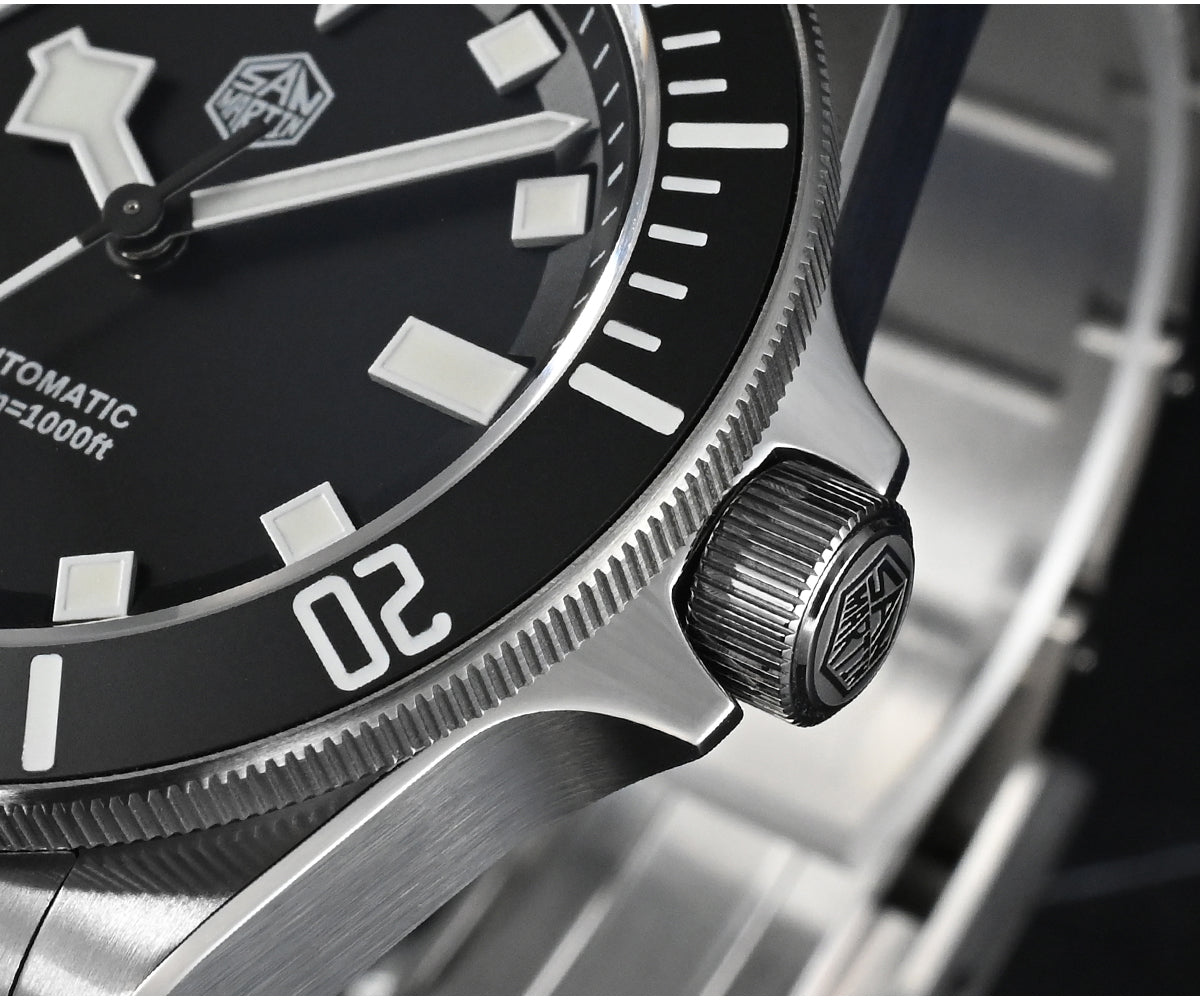 Watchdives x San Martin Classic 39mm Automatic Dive Watch SN0121G
