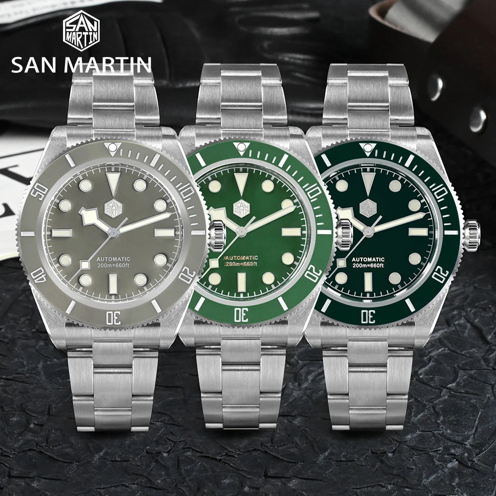 San Martin BB58 NH35 Automatic Watch SN008GB