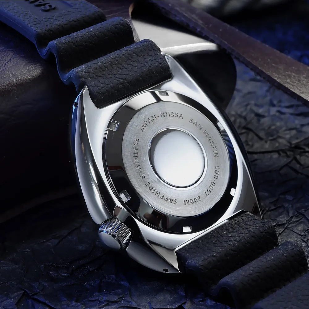 San Martin diving watch 6309 abalone watch male SN057