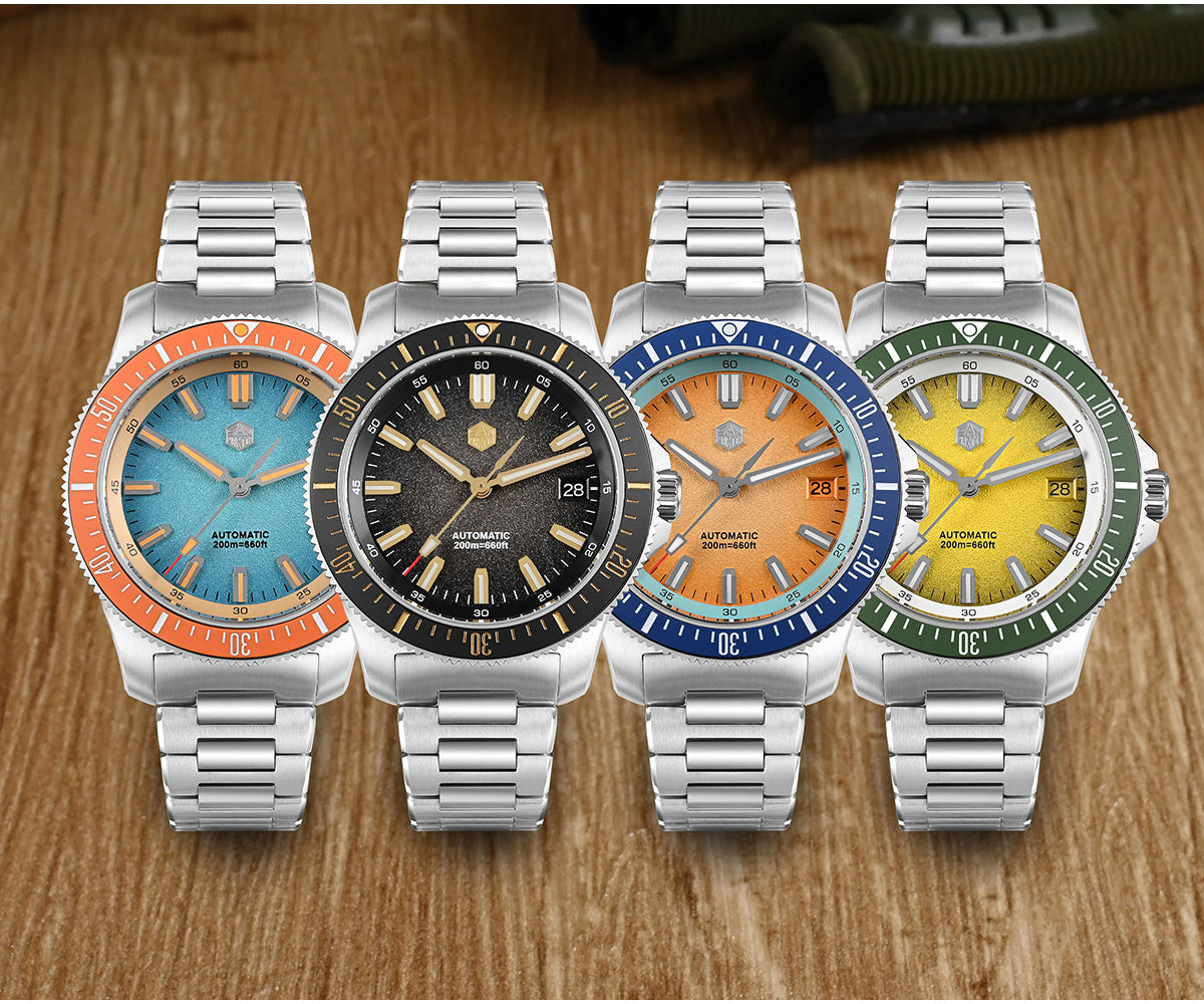 San Martin 2025 Upgraded 40mm Diver Watch SN0118G-B