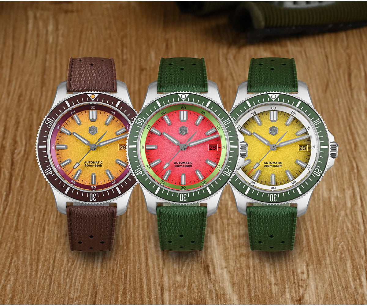 San Martin 2025 Upgraded 40mm Diver Watch SN0118G-B