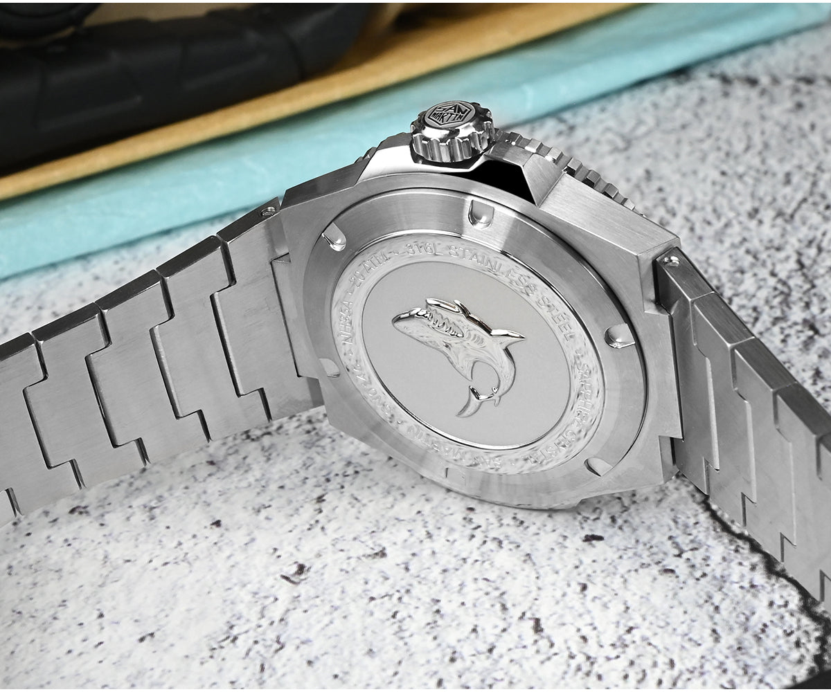 San Martin 41mm Men Diving Watch Integrated Case SN0146