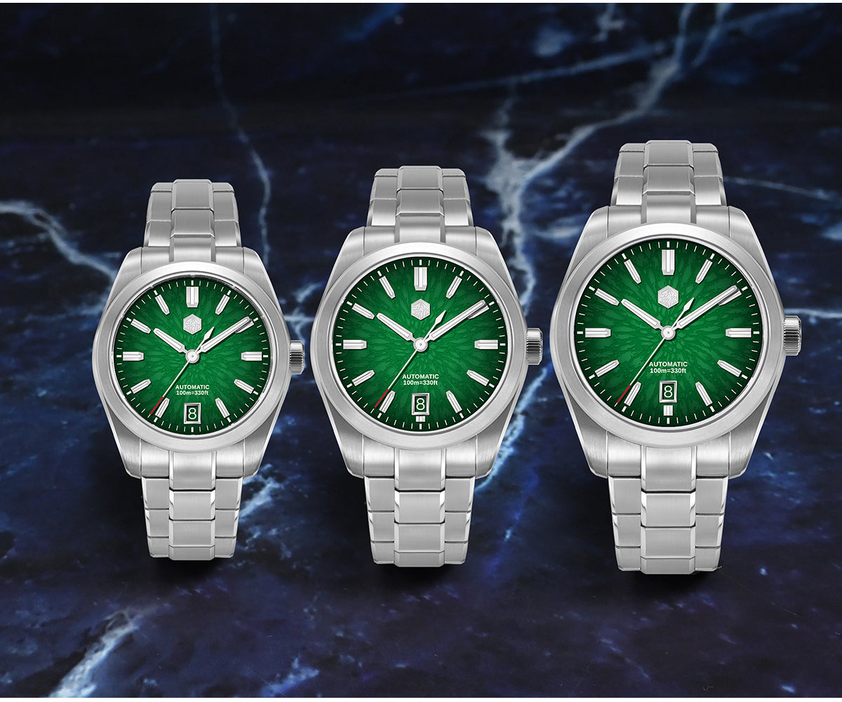 San Martin 36/39/42mm SN0144 JianZhan Dial Miyota 9015 Original Design Watches