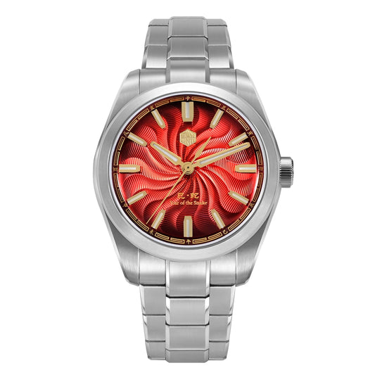 San Martin 39mm 2025 Snake Year Limited Edition Miyota 90S5 Automatic Watch SN0144