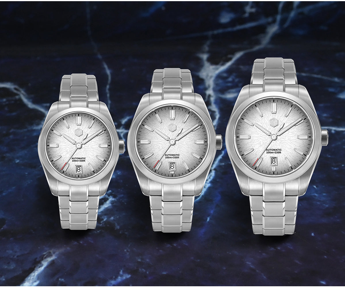 San Martin 36/39/42mm SN0144 JianZhan Dial Miyota 9015 Original Design Watches