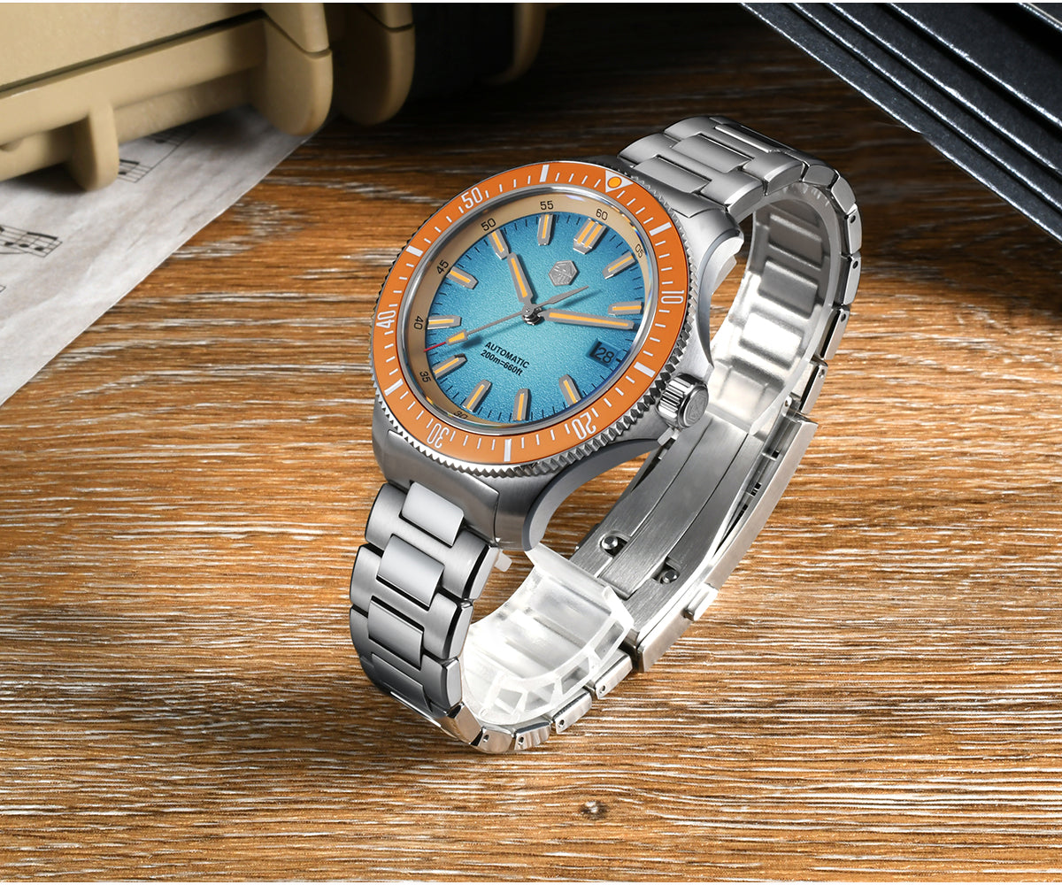 San Martin 2025 Upgraded 40mm Diver Watch SN0118G-B