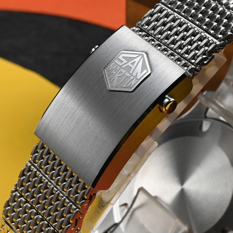 San Martin Original Design Divers Watch Milanese Bracelet SN085G-B