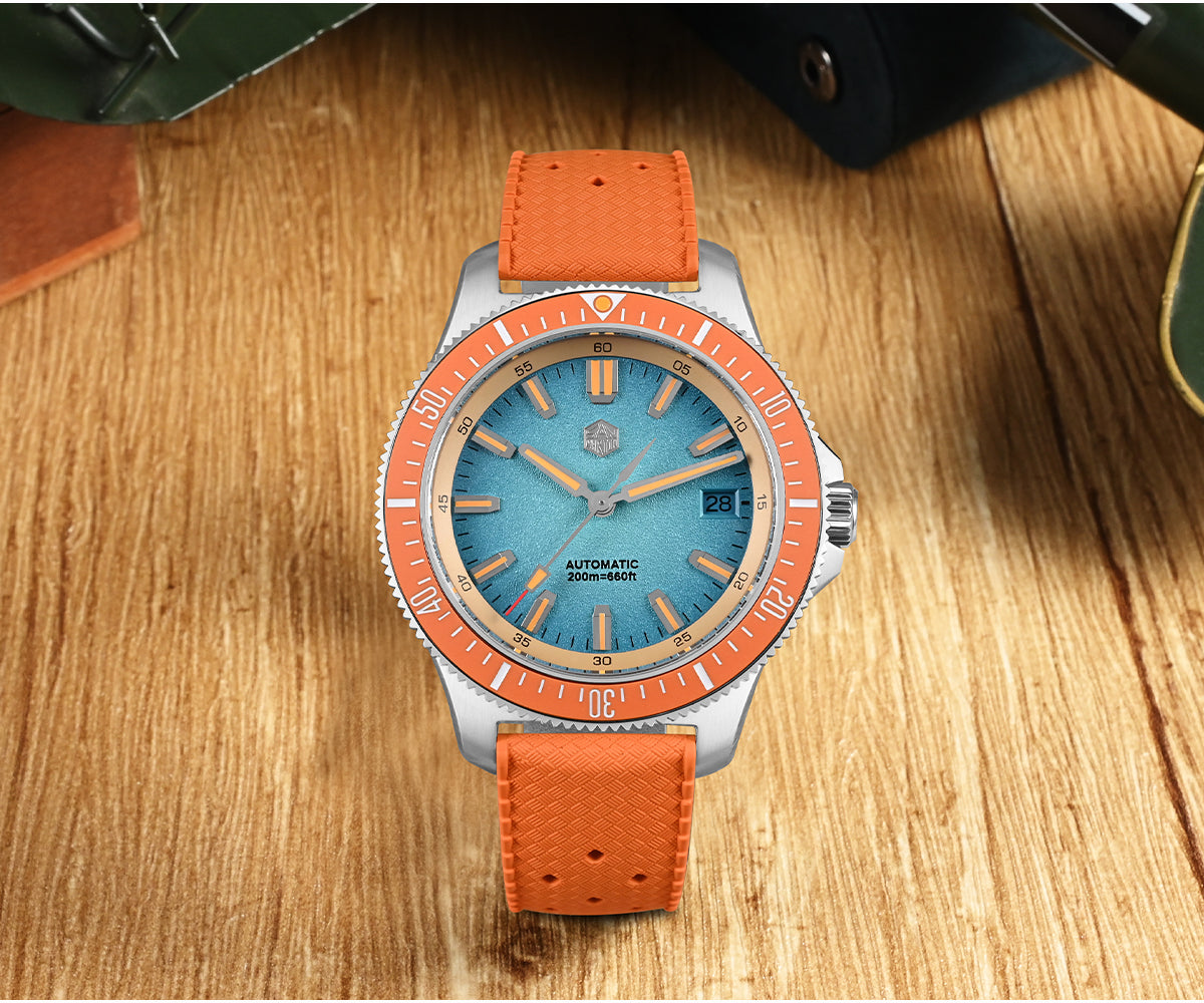 San Martin 2025 Upgraded 40mm Diver Watch SN0118G-B