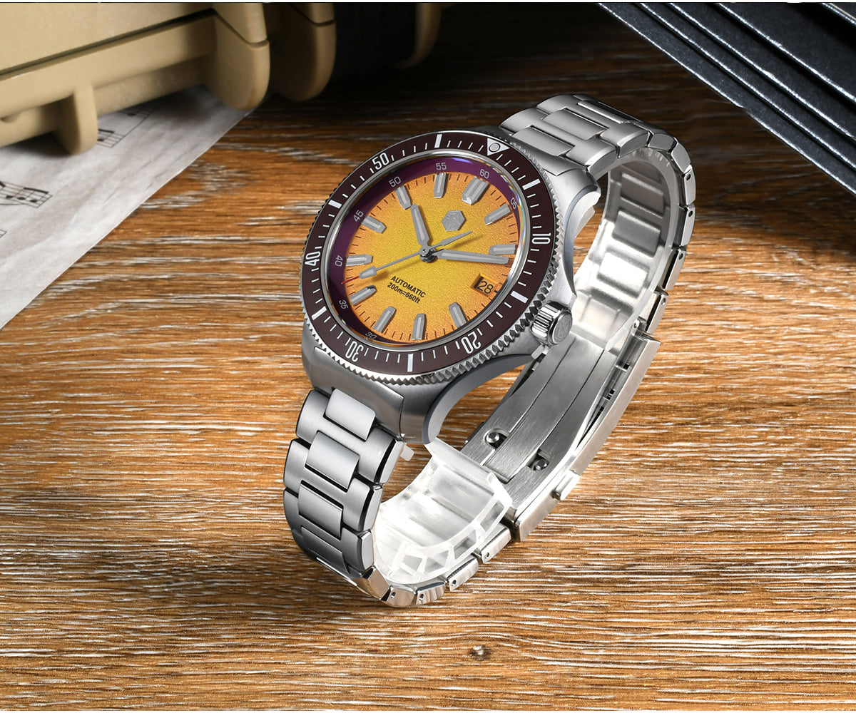 San Martin 2025 Upgraded 40mm Diver Watch SN0118G-B