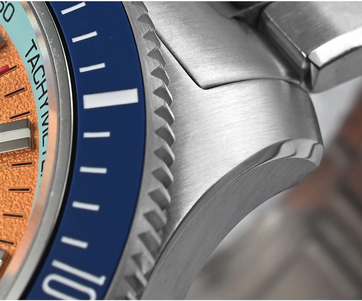 San Martin 40mm Chronograph Watch Peacock SL-4801 Automatic Movement SN0118G-JS