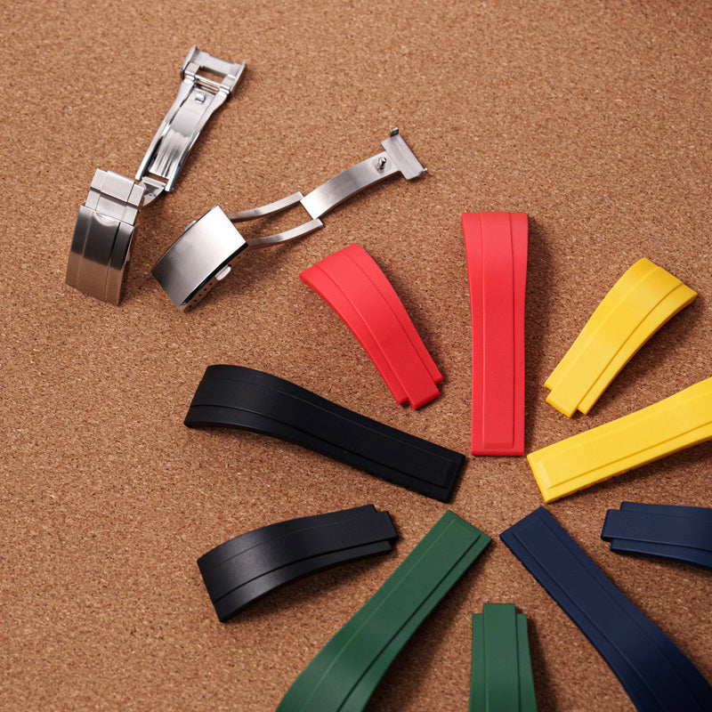 Cut-to-Size CTS TPU Rubber Watch Strap
