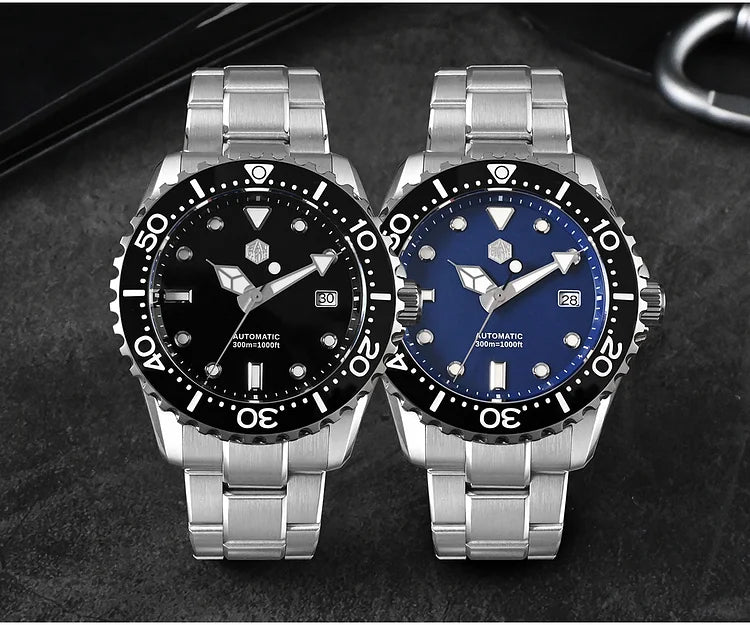 San Martin New 44mm Men's Diving Watch SN0009