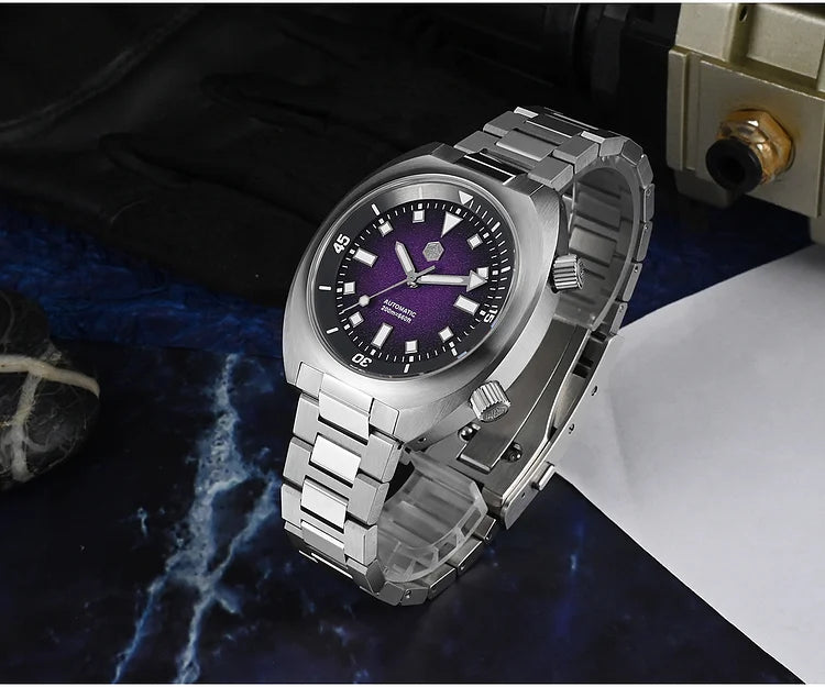 San Martin 42mm Compressor Diver Watch SN0066