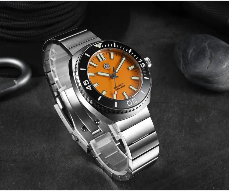 San Martin 40.5mm Men Watches Retro Dive Watch SN045
