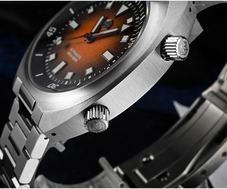 San Martin 42mm Compressor Diver Watch SN0066