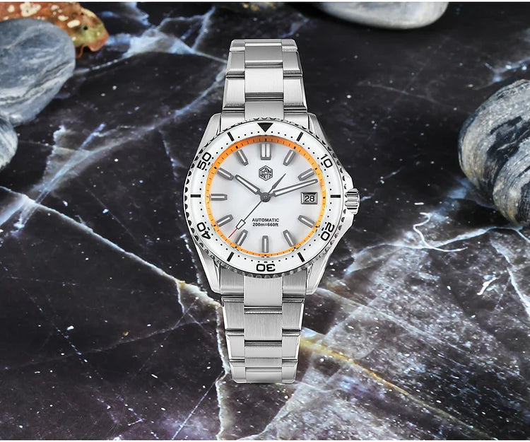 San Martin 2025 New Enamel Dial Full Luminous 39mm Dive Watch SN0129