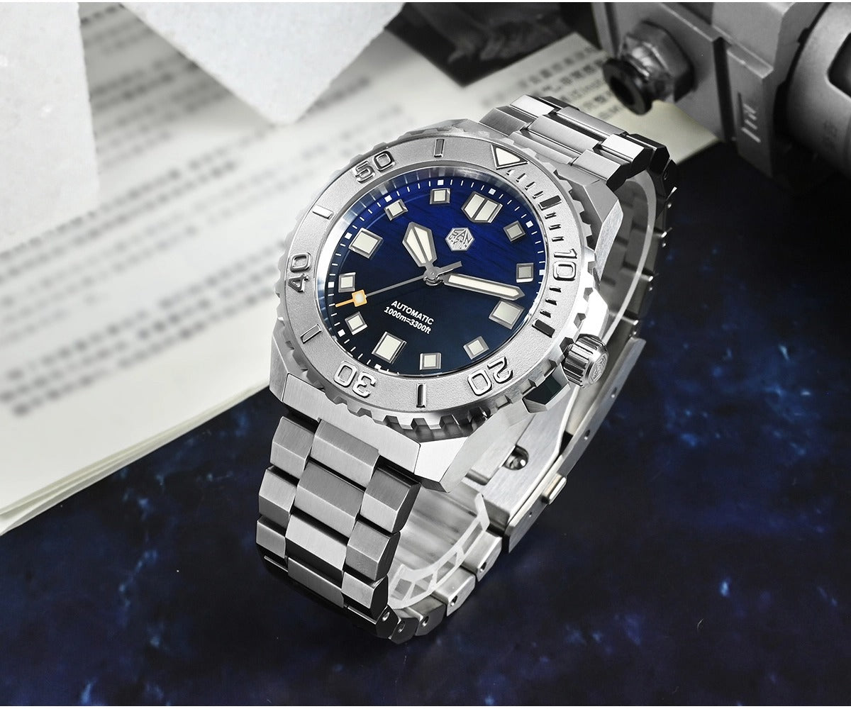 San Martin 1000m Deep Waterproof 43mm Men Diver Watch SN0147
