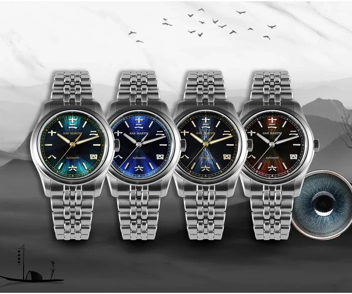 San Martin 39mm MIYOTA 90S5 Automatic Mechanical Watch SN0144